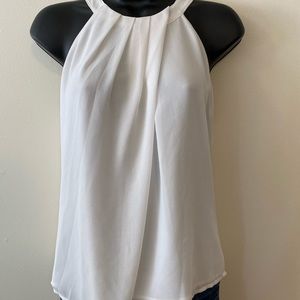 Formal white tank